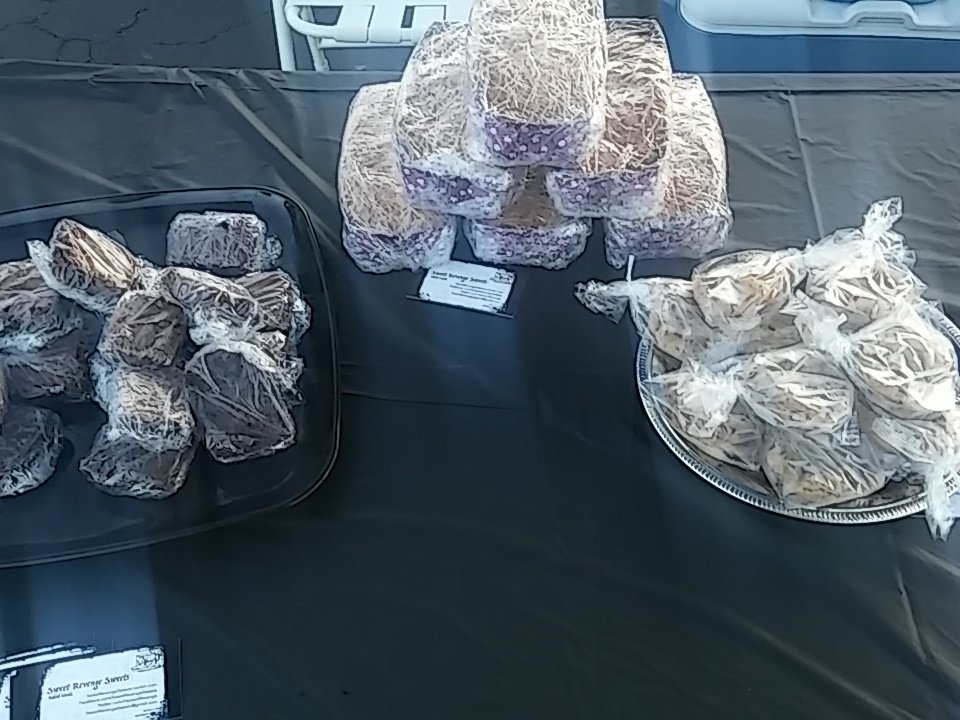 Sweet Revenge Sweets is at the Shell Factory Flea Market in Cape Coral, FL. Stop by and see us!