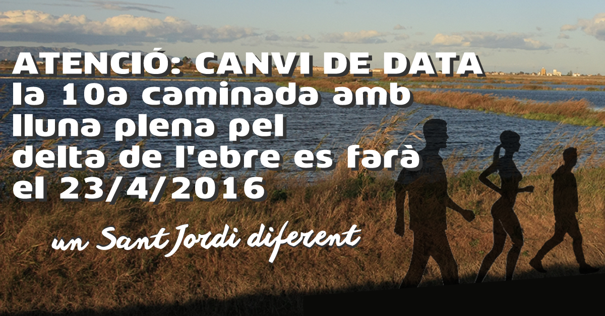 lessetpiques's tweet photo. DEFINITIU 23/4/2016 10a Caminada lluna plena delta de l'Ebre
#deltadelebre #PobleNou #TerresdelEbre #10CaminadaLluna https://t.co/cCGVk9XWbI