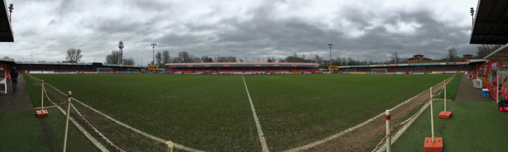 Argyle's tweet image. View of this afternoon's arena #pafc #CravArg