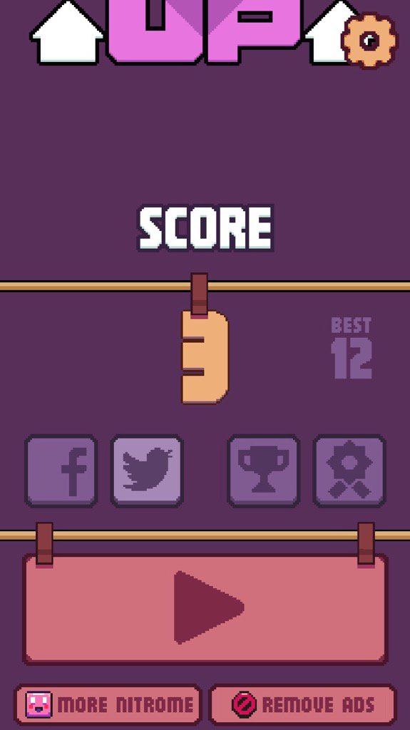 Phew! Check out my score! 0 in Cooped Up, awesome! #CoopedUp #Nitrome nitrome.com/mobile/get-app…