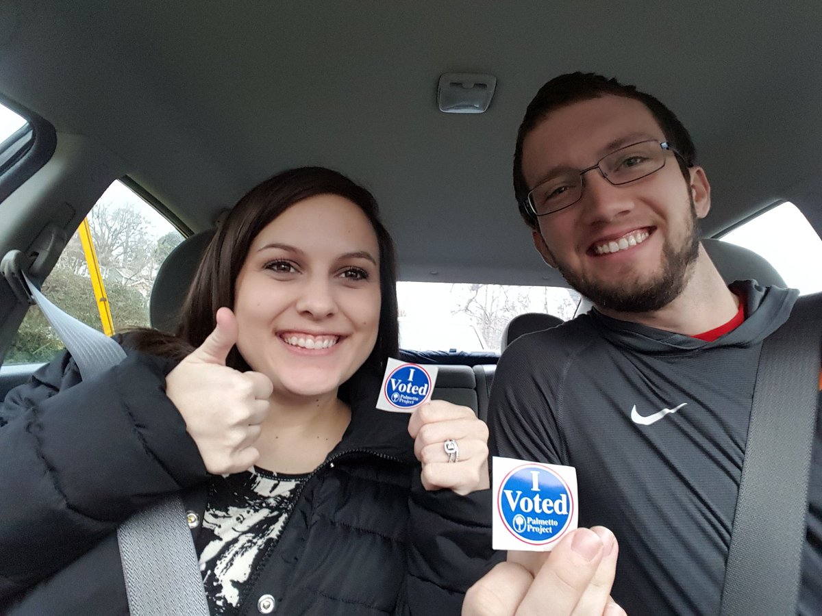 mdthomas714's tweet photo. Voted for @marcorubio to lead our country and to set this country up to thrive for #BabyHayes #SCPrimary #Rubio2016 https://t.co/OnTx0m4nBX