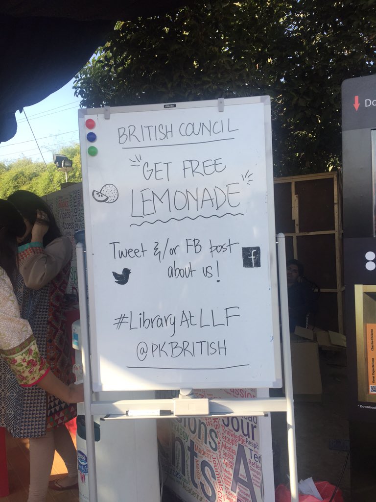 ngranjha's tweet photo. Yayyy #LibraryatLLF @pkBritish https://t.co/TlPSIUy96j