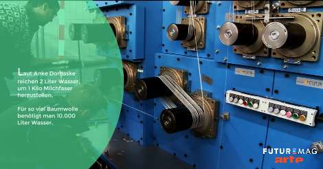 Milchfaser, ein umweltfreundliches Zukunftsmodell? #FUTUREMAG <a href="/Qmilk_info/">Qmilk</a>
