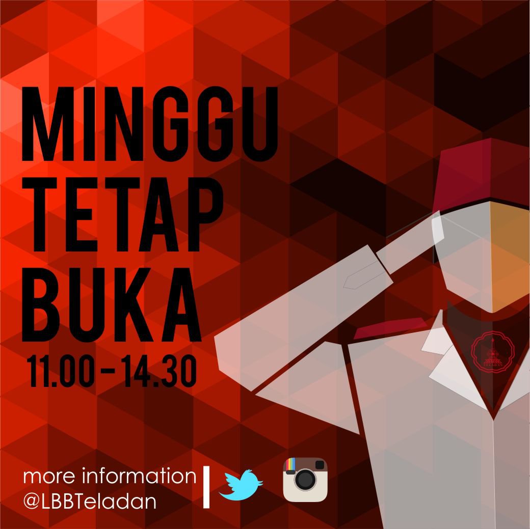 LBBteladan's tweet photo. BESOK HARI MINGGU TETAP BUKA PENDAFTARAN https://t.co/A9OKkPrQEh