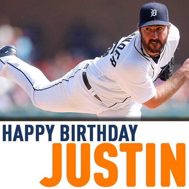 tigers's tweet photo. Happy Birthday @JustinVerlander and @B_Farm09! 🎂🎉 https://t.co/57PF3lXDK6