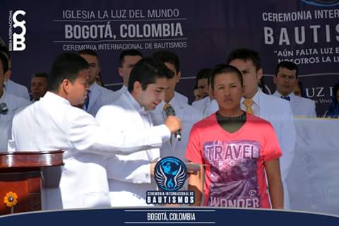 israelchan6's tweet photo. #LdmBautismos #SoyLuzdelMundo  policía de colombia  iba a cuprir el evento y Dios tuvo misericordia y se bautiso https://t.co/3j6RoNB6dw
