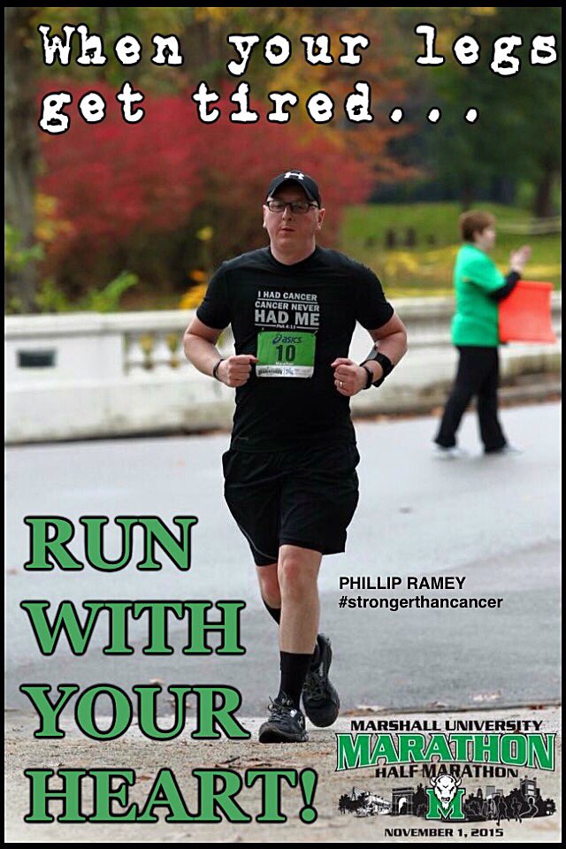 philliprramey's tweet photo. #strongerthancancer @MU_Marathon https://t.co/KTxVSUwAcJ