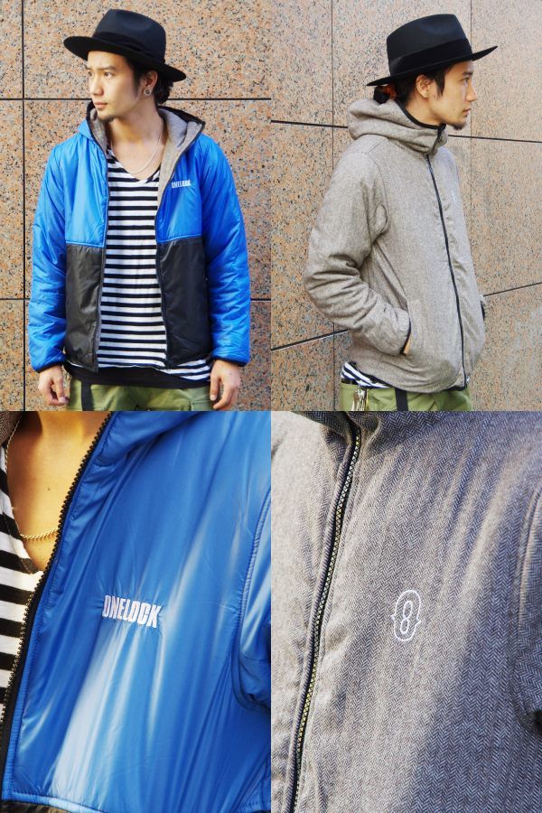ONELOCK_jp's tweet photo. 【¥29700→¥8800】表面は撥水加工ナイロン生地を使用!裏面はウール素材を使用し、落ち着いたカラーで大人な雰囲気に表情を変えるリバーシブルジャケット! https://t.co/IbXpMIktmx https://t.co/noS7Gnhk8o