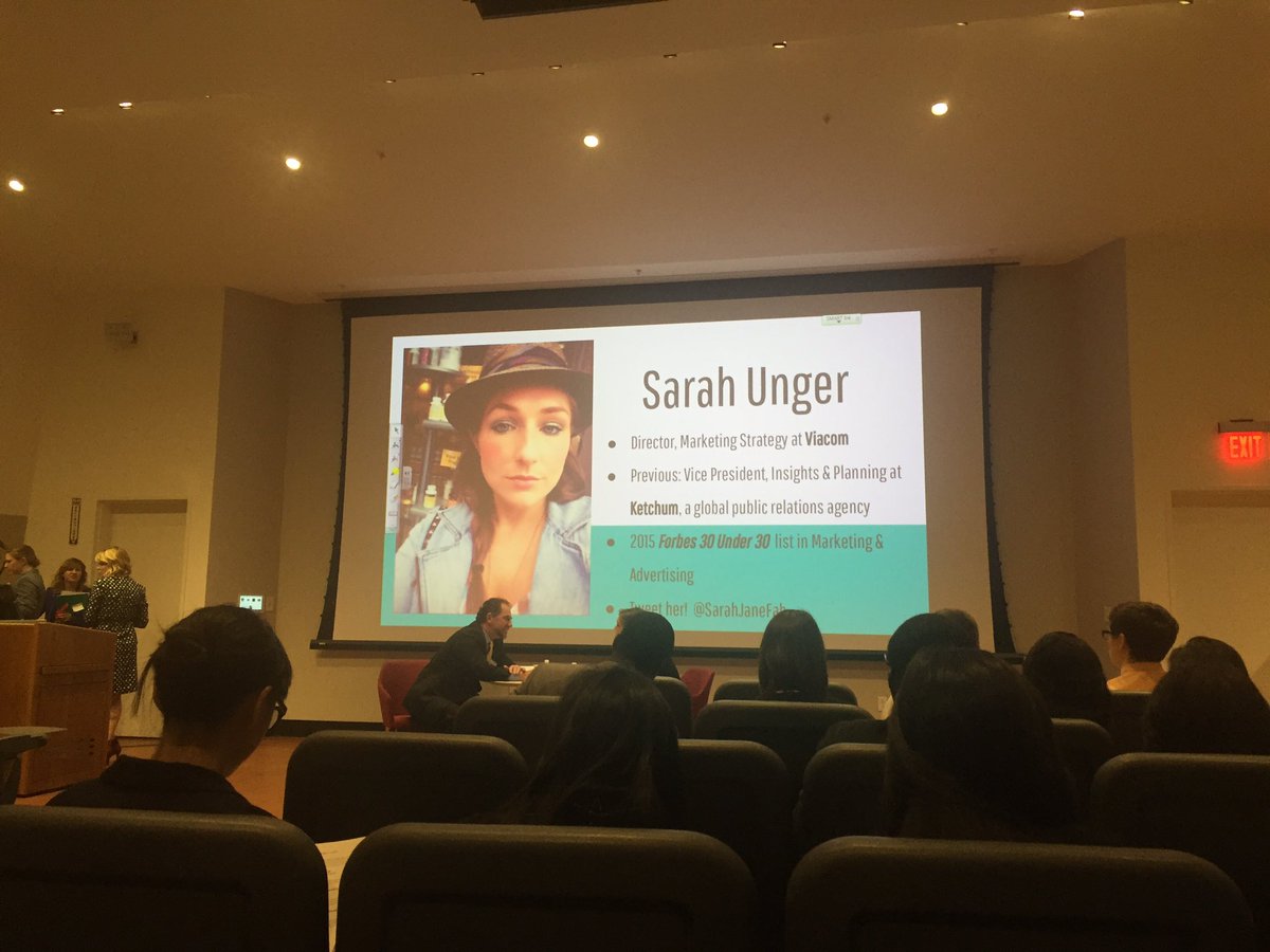 alldurra's tweet photo. About to start! Keynote: @SarahJaneFab #TuneIn @PRAdvanced @BUPRSSA @COMatBU 🎉 https://t.co/zdkTOAeDbf
