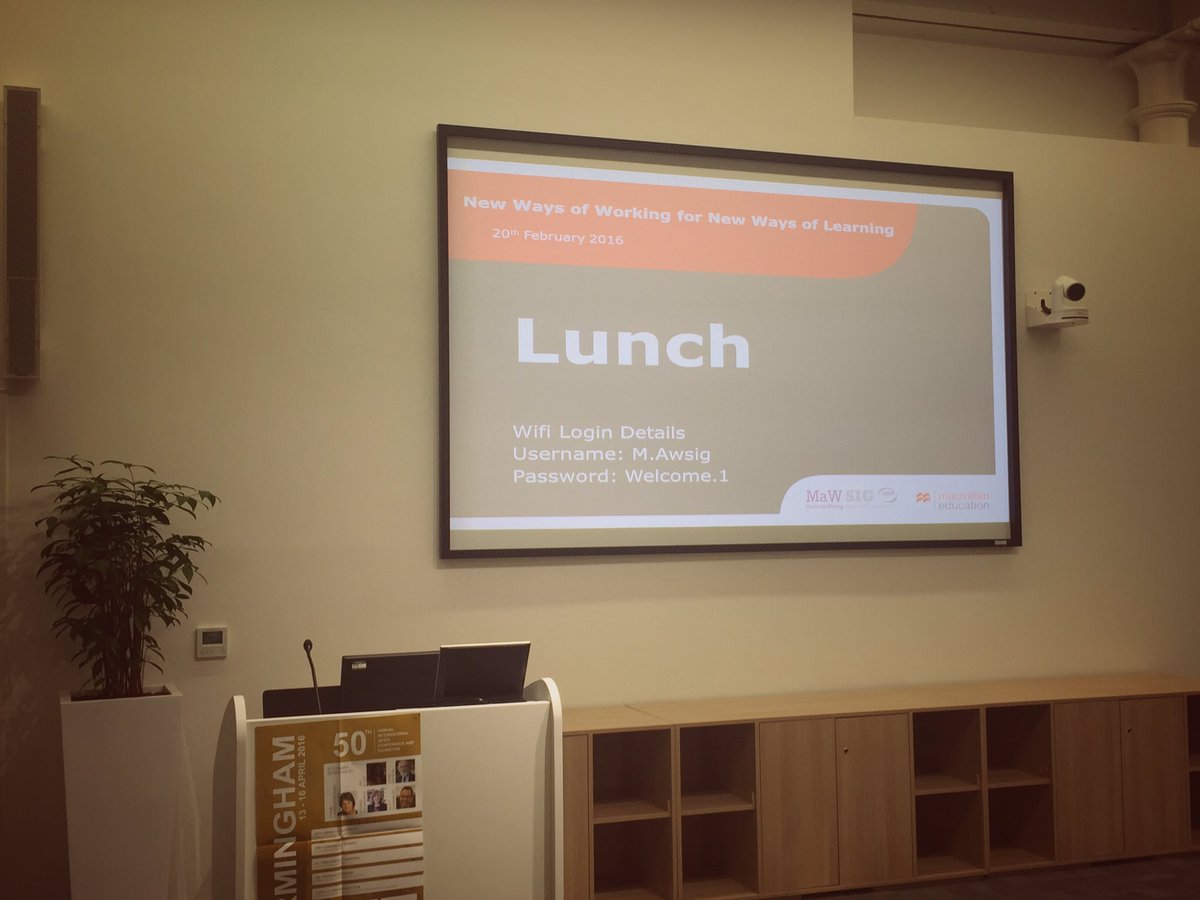 A truly inspiring session #MaWSIG