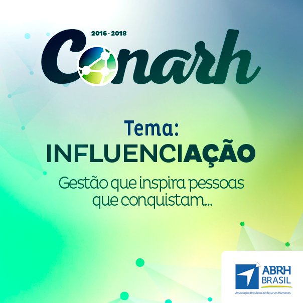 Venha se inspirar no #CONARH e conquiste o conhecimento necessário para fazer a diferença na sua carreira!