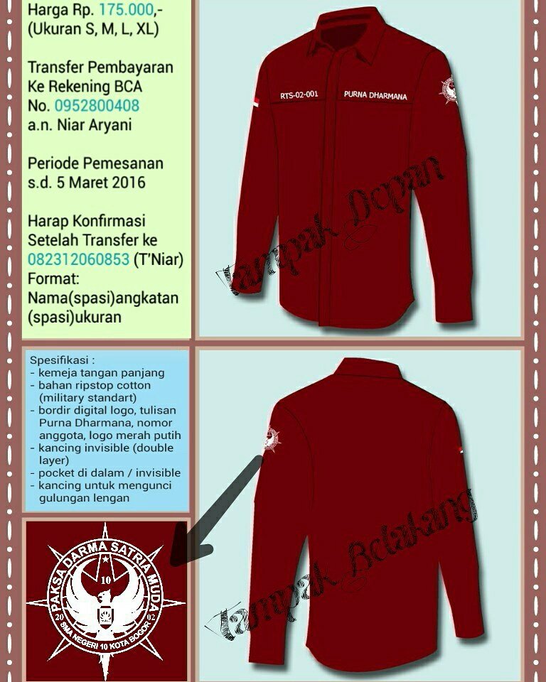 PSPM10Bogor's tweet photo. Ayoo diorder... buat para purna Pasdasa Muda dimanapun berada. Kami yakin... Pasdasa Muda masih di hati kalian :) https://t.co/ct34mnHDqf
