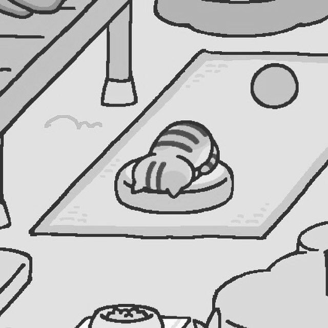 LittleRaeRae94's tweet photo. Life in one picture #nekoatsume #cat #done https://t.co/nkqAvh6Dwj