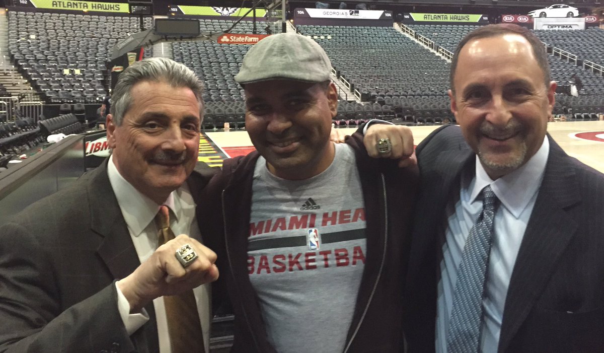 RobCabrera's tweet image. Was great meeting you guys after an impressive #9Strong @MiamiHEAT win, @EReidMiamiHeat &amp;amp; @TonyHEATWC3x. #HEATNation