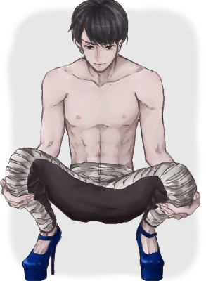 ヒール男子のtwitterイラスト検索結果