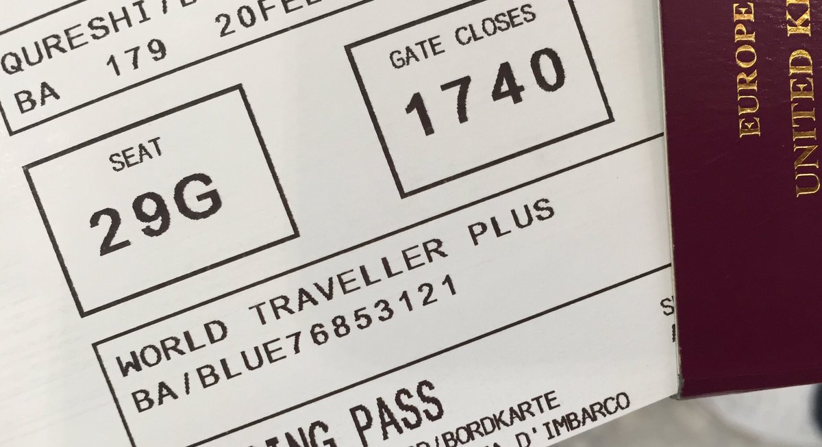 Love an upgrade, travellerplus thank you <a href="/British_Airways/">British Airways</a> #NewYork <a href="/Tara_TRC/">Tara Mackay</a> <a href="/TheResearchClub/">The Research Club</a> #QuirksEvent #mrx