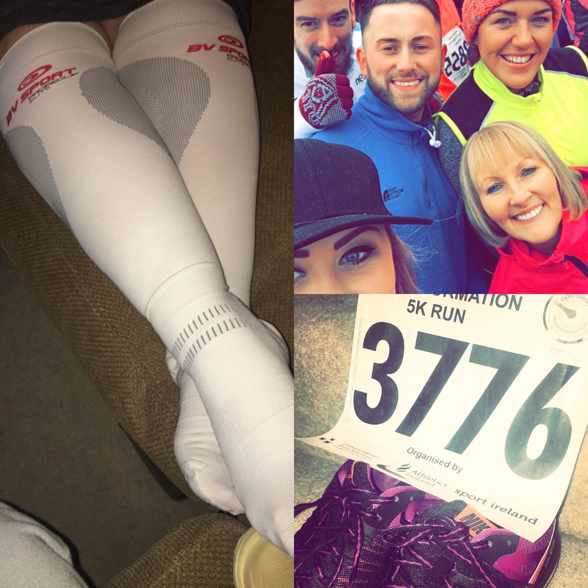 butlerbingitoff's tweet image. What a morning! #5k @OpTranRTE @karlhenrypt @BVSportIre @D8Fitness #proud #recoverysocks