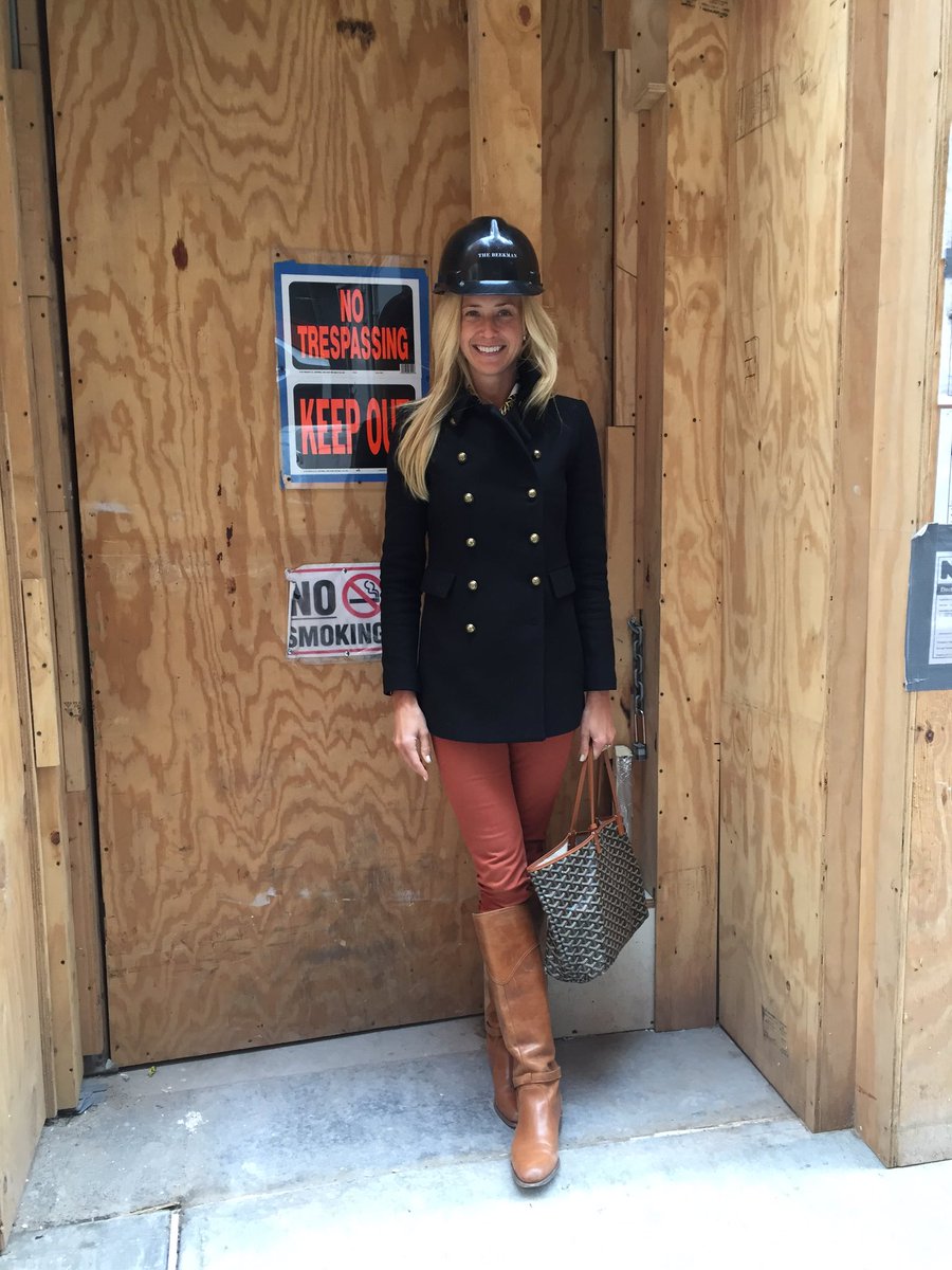 KendraThornton's tweet photo. Hard hat tour of the new #beekman #hotel. Get ready #nyc it's going to be #amazing ππ» #mayopening https://t.co/obQXJldbG4