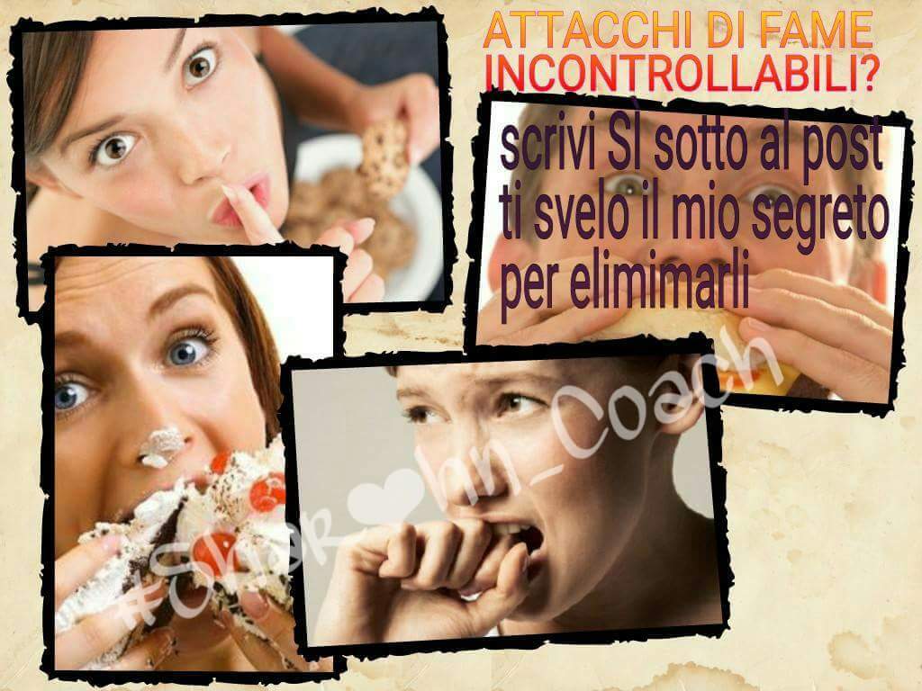 Ti svelo il segreto per non avere più attacchi di fame !!! 💪💪
Se anche tu ne hai Commenta SÌ se vuoi saperne di piu😍