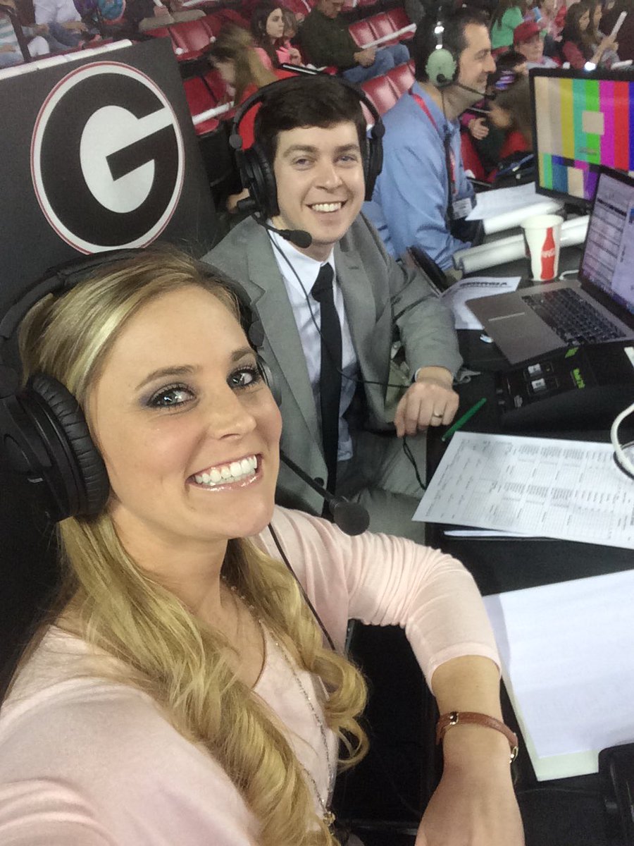 cathires's tweet image. Excited to call this @UGAGymnastics meet vs. OU with the renowned @KevinCoppTU !Be sure to tune in to SEC Network+