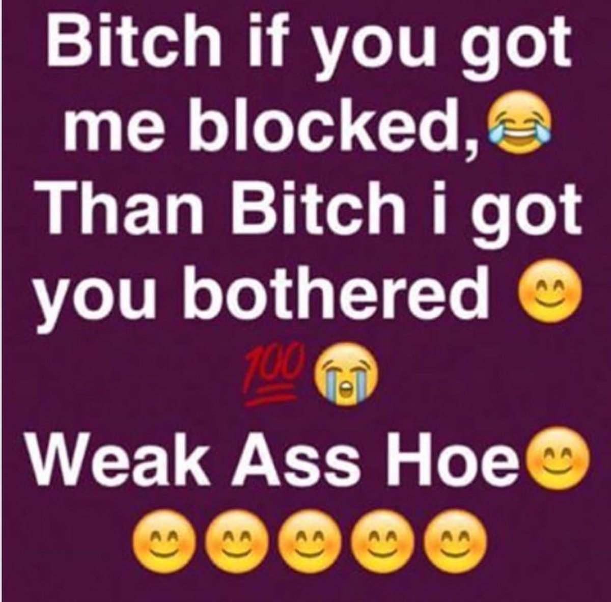 badddbuckstar's tweet photo. Fr yall weak hoes 😎 https://t.co/9ELd6HBjrL