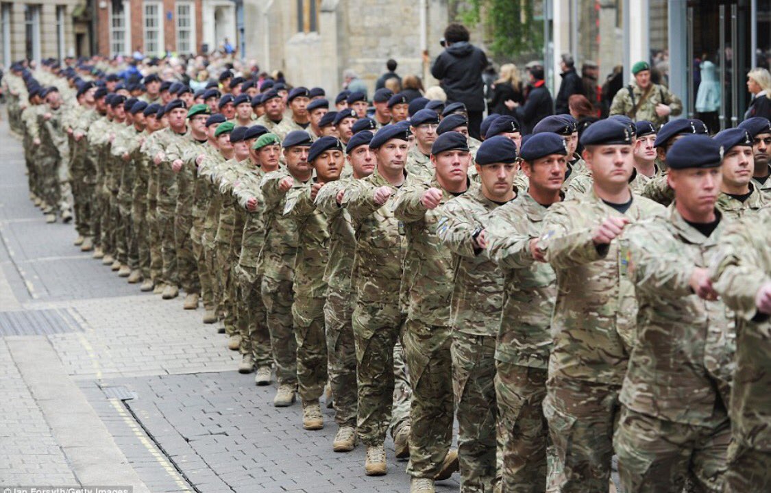 Our soldiers March for our Government, but what does our Government do for them? #ForgottenSoldiersUK