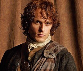 ClanMackayLass's tweet photo. Quite a family resemblance! Claire has one too-UK trait? #lovedimples chin &amp; cheek! @SamHeughan @grahammctavish https://t.co/BdC0spPmAG
