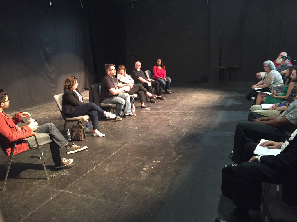 Thank you panelists and all the great artists that attended our first Q&amp;A panel!  #havefun