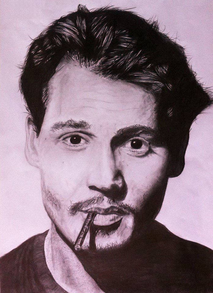 uangga_'s tweet photo. No Minecraft^^ Things you didn't know... I like to draw stuff like @EmWatson | Johnny Depp :D https://t.co/1cRRDHTfMq