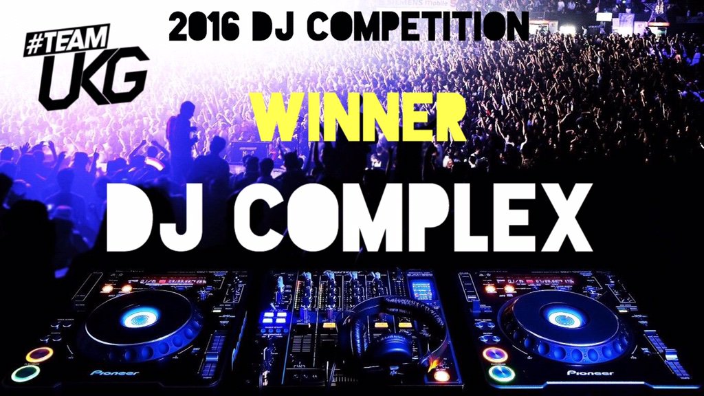 TEAM UKG DJ COMPETITION WINNER ANNOUNCED 

More info here facebook.com/teamukgevents