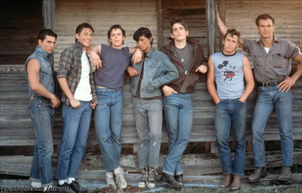 ThatsHistory's tweet photo. The Outsiders, 1983. https://t.co/nES8sRHBg0