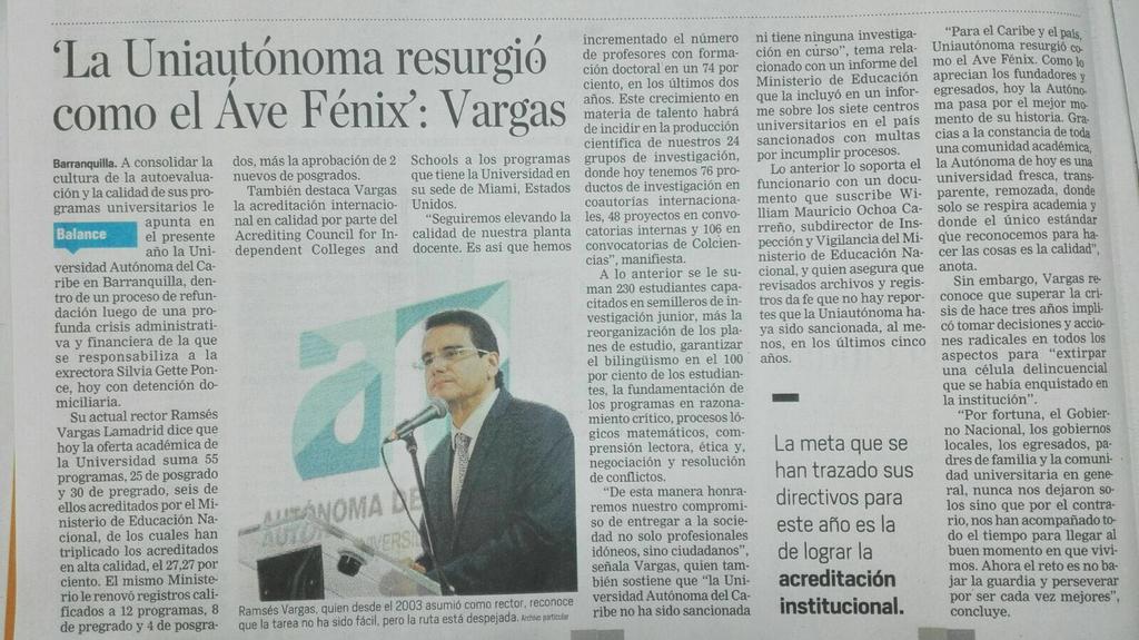 UAutonoma's tweet photo. 'La Uniautónoma resurgió como el Áve Fénix': Ramses Vargas.
Leer más en:
https://t.co/dcCNP7KHQK https://t.co/oqQnWczCgY