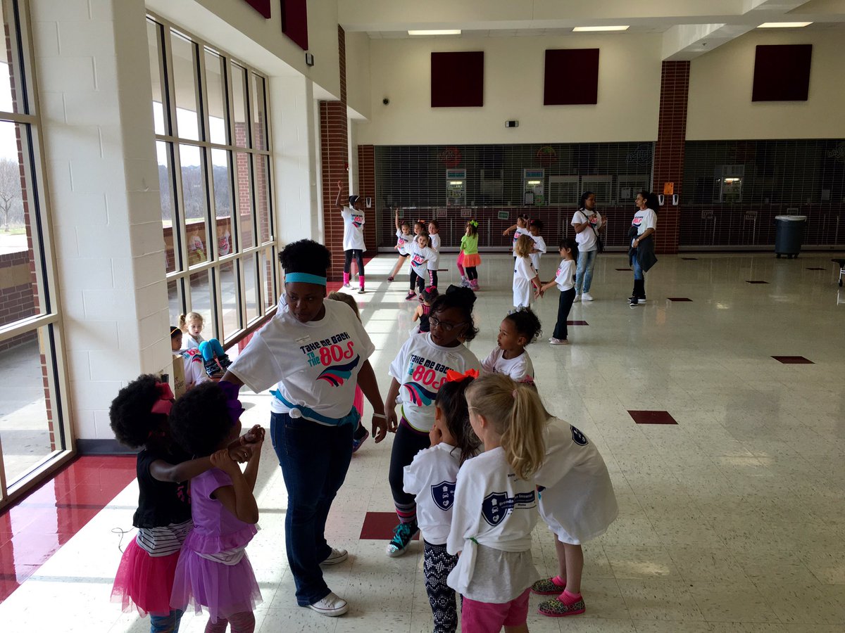 Dance Company hosts kids' dance camp with 80s theme!  Fun Saturday!!