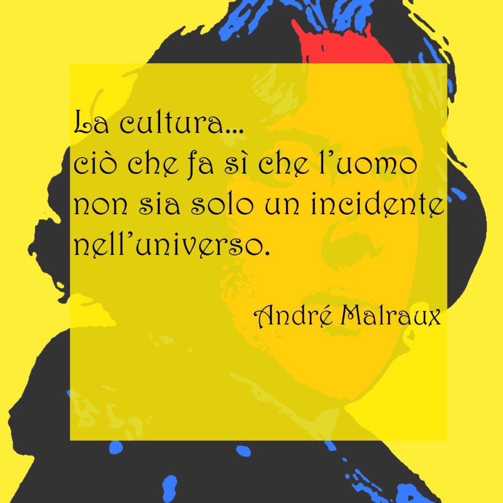 citaz_spinto's tweet photo. La cultura...
#Malraux #citazione #cultura https://t.co/18QFffhGqG https://t.co/82xamYpeyV