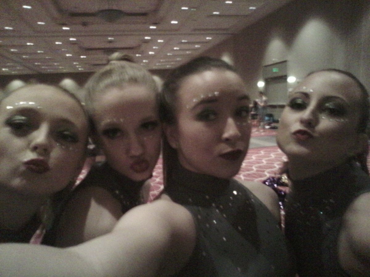 Getting ready for awards! So excited! #NMUDT #GoCats #DXAmericup #QueensOfTheJungle