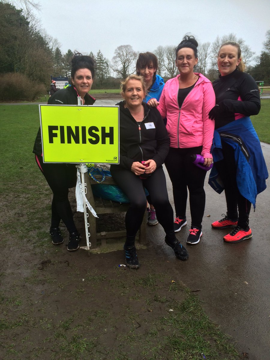 So proud of these women today there first ever <a href="/croxhallparkrun/">CroxtethHall parkrun</a> who attend my women's flourish and succeed classes 👏