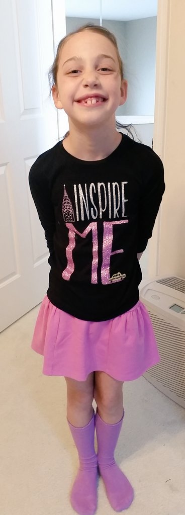 My little sister is ready! #omgrobots #inspireme