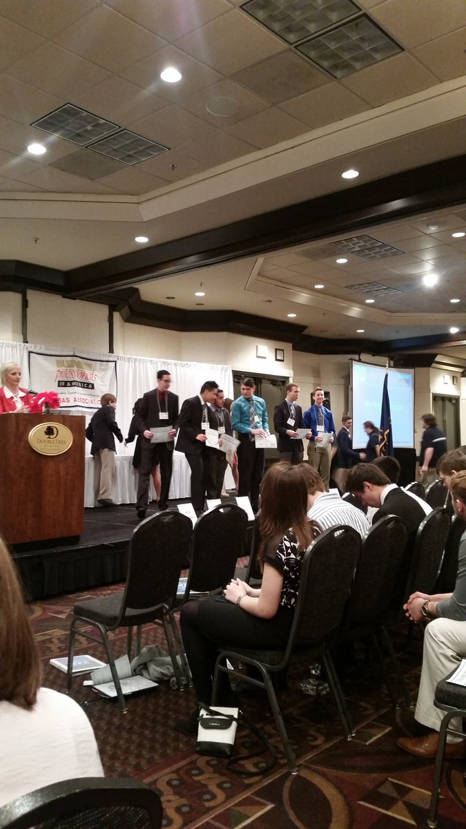 MaizeSouthBPA's tweet photo. Peter Moyer &amp; Tyler Hawkinson 3rd place Network Design Team! #bpaboston https://t.co/xmyc6JtD1M
