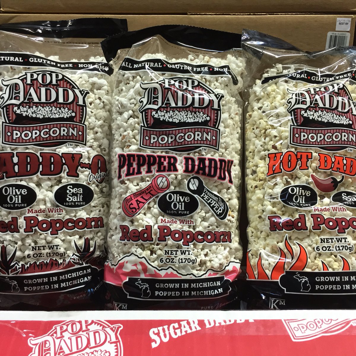 kingmasmarket's tweet image. NEW Michigan Made...  Pop Daddy Popcorn demo 12-4 today!  #localflavor #weekendsarefun@kingmasmarket