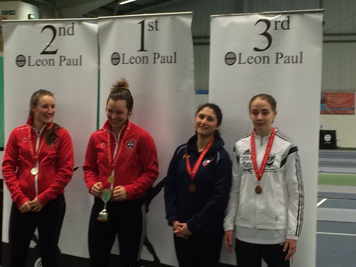 AbdnUniFencing's tweet photo. Congrats to our #BUCSNationals bronze medalist Maria Paola Paita #blueandgold #topfresher #teamABDN #Forza https://t.co/LUy7DXP6ZR