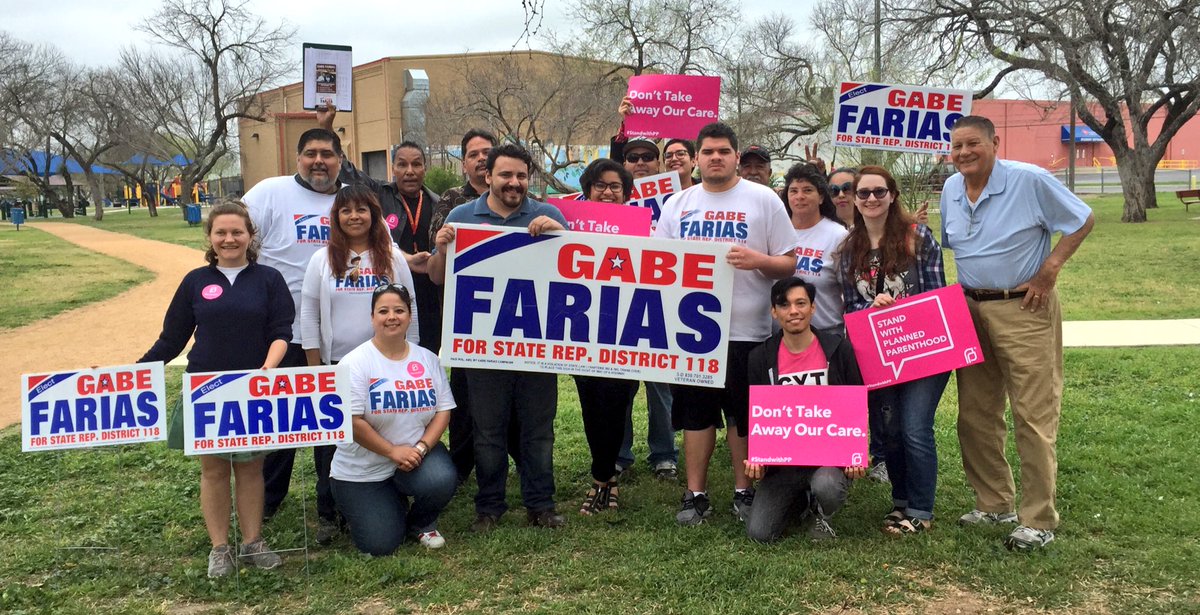 PPTXVotes's tweet photo. Awesome volunteers in San Antonio ready to #PinkTheVote w/ @gabedfarias! This election is too important for HD-118. https://t.co/9Kq0zczAku