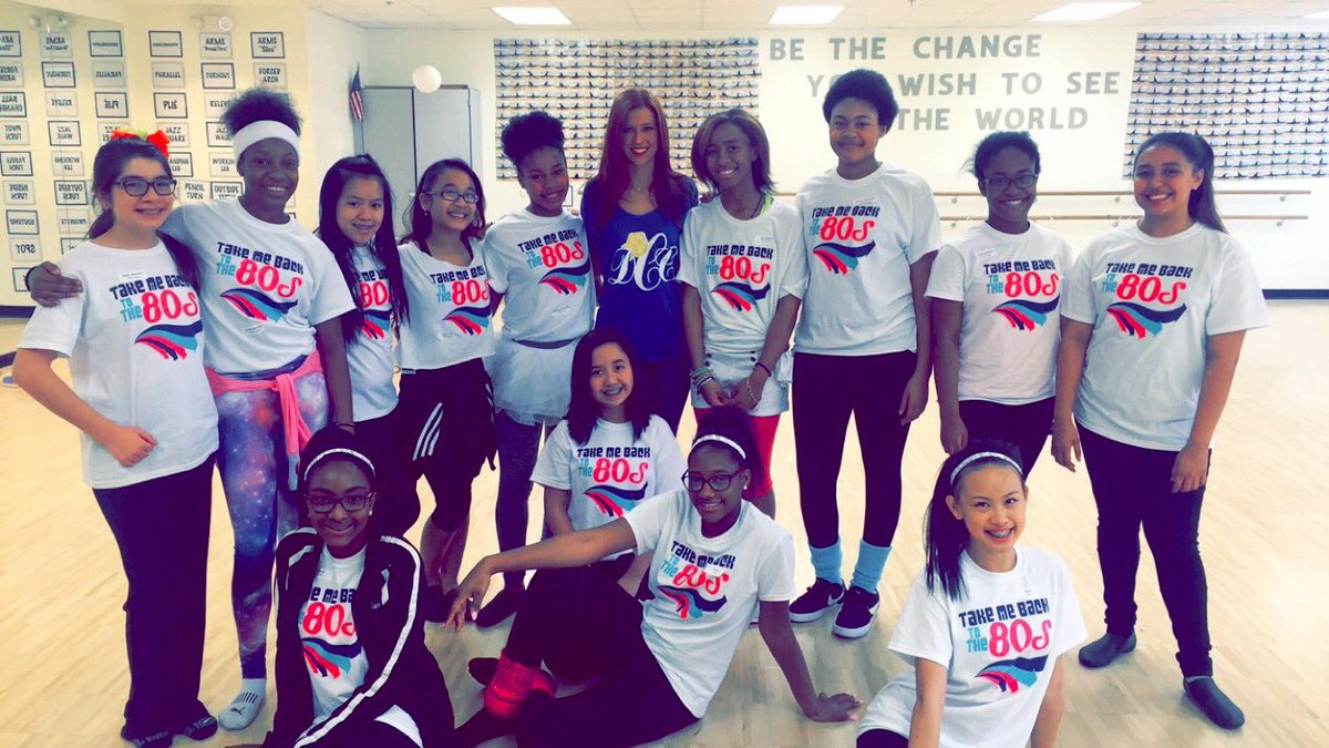 Thank you <a href="/DCCheerleaders/">Dallas Cowboys Cheerleaders</a> for visiting dance camp!  @DCC_Loren