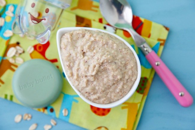 thebabybullet's tweet image. Add a bit of healthy fat to baby's breakfast with this Almond Banana Puree! babybul.lt/XqfNVq
