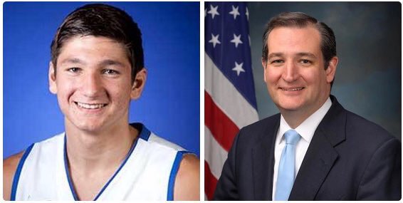 Ted Cruz... I mean Grayson Allen is playing well today.