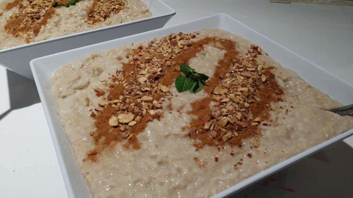 DilettanteDiana's tweet photo. Yes please to dessert Coconut Rice Pudding at #COGconf2016 https://t.co/KAjd3WZEyB