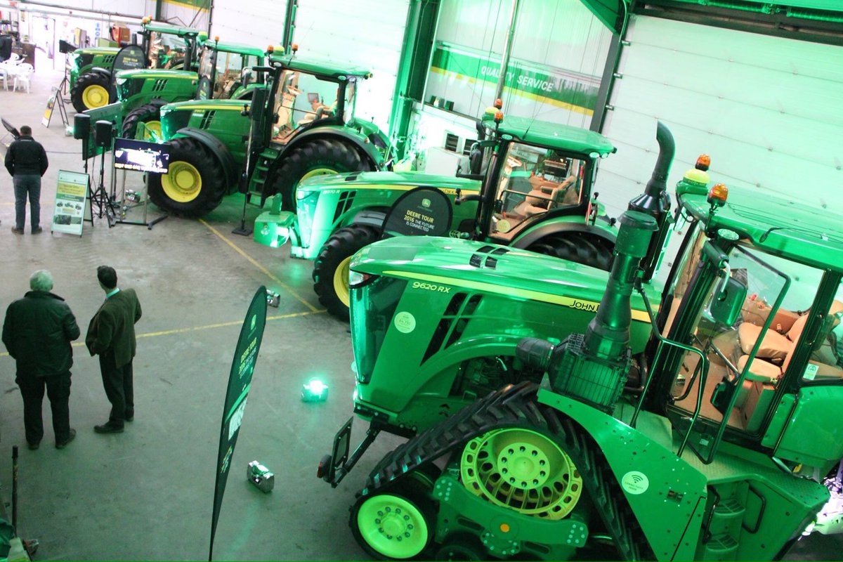 BenBurgessAg's tweet photo. Thank you to all those that visited BB Newmarket this week to meet the latest @JohnDeere tractors &amp; technology! https://t.co/c66BNsFXcN