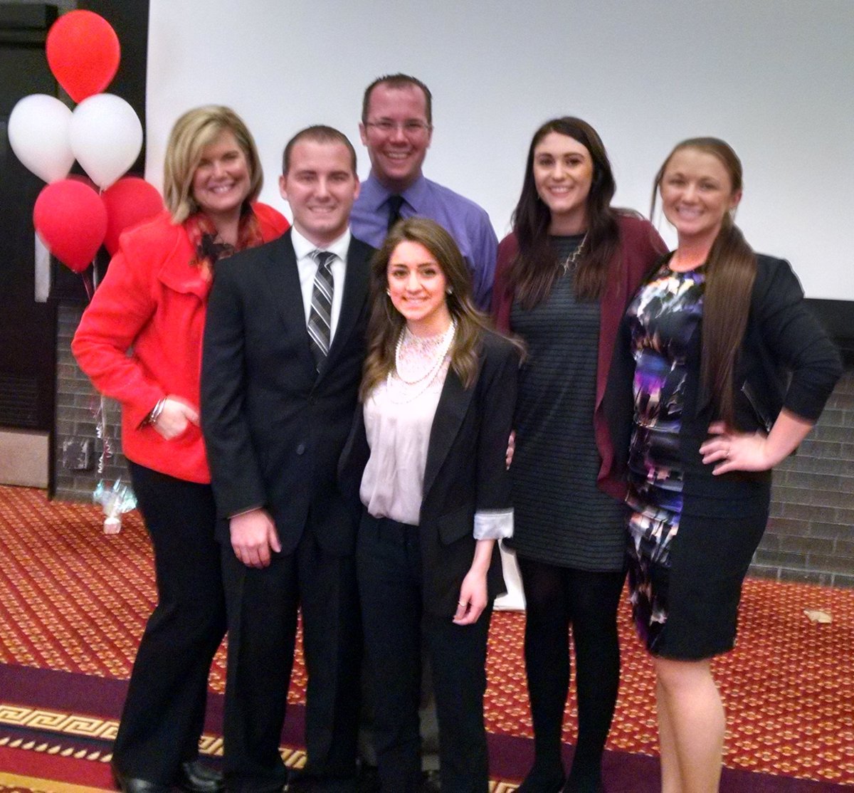 wsu_prssa's tweet photo. SO great getting a shout out from &amp; getting to meet such a @PRSA advocate, @loringbarnes - thank you!! #TuneIn https://t.co/c8hwqgEblH