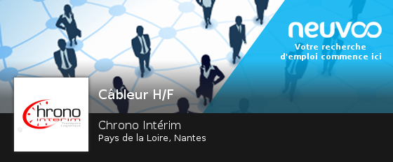 NeuvooNantesFFR's tweet image. Nouvelle offre d'#emploi chez Chrono Intérim à #Nantes - #Câbleur #H/F #travail neuvoo.fr/job.php?id=crz…