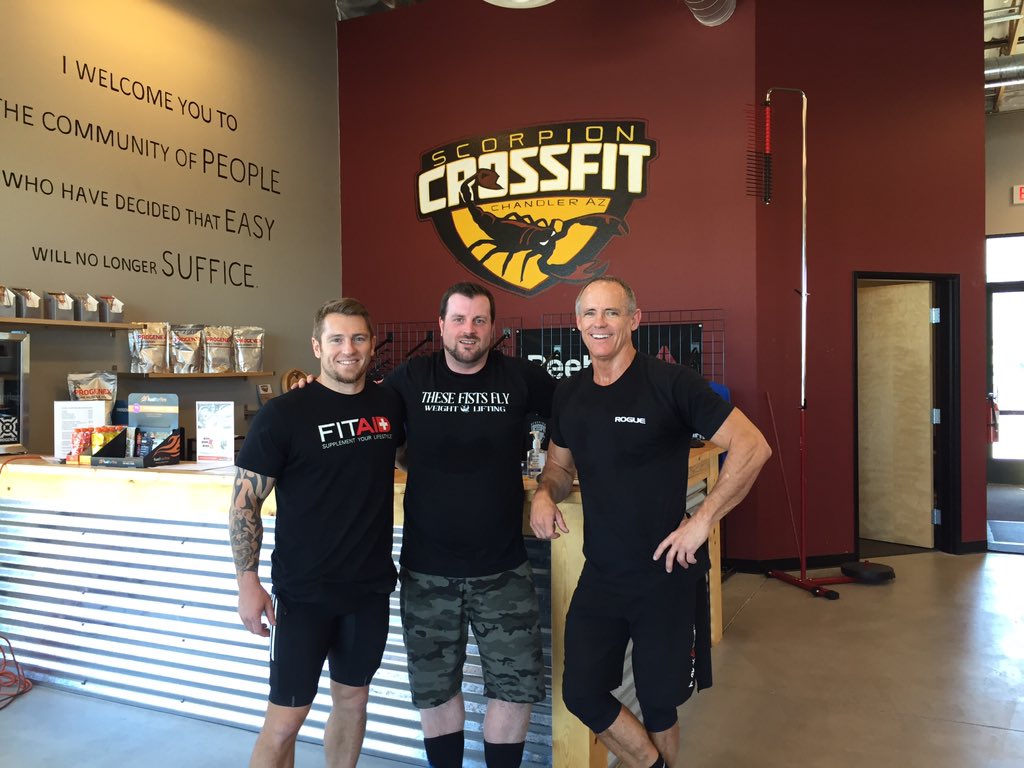 Great #WOD today at #ScorpionCrossfit <a href="/CrossFitAuctus/">Auctus</a> #Auctusnation #onholidays #Arizona <a href="/_thesefistsfly/">These Fists Fly</a>
