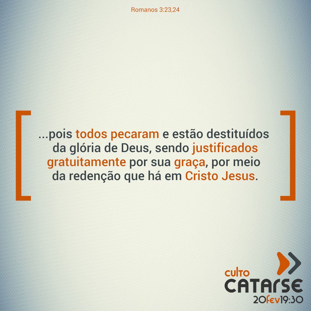 _catarse's tweet image. Dia 20/02, 19:30, é nosso encontro com o #Perdão. + info: ow.ly/Ynx2H #Jesus #ÉpraVocê #CultoCatarse